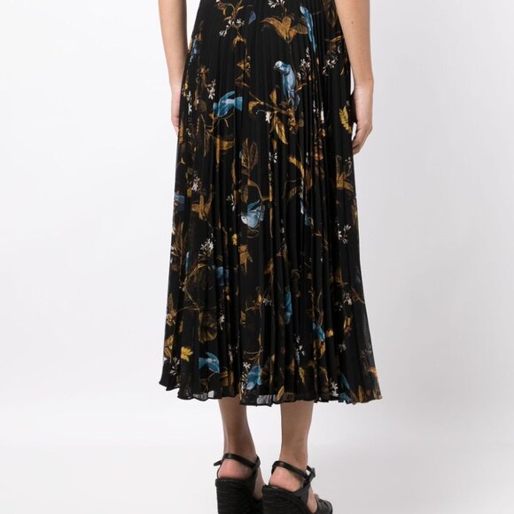 ERDEM  Midi Skirt Bird - Print - Picture 3 of 5